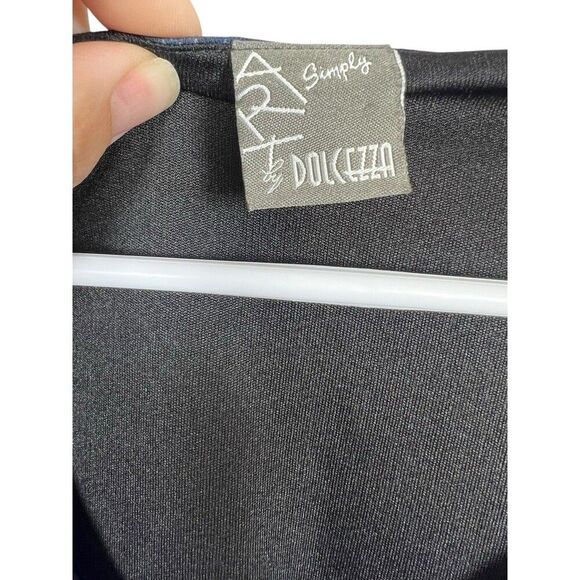 Simply Art By Dolcezza Dress Size Small Women’s Abstract Art To Wear Stretch - Picture 6 of 13